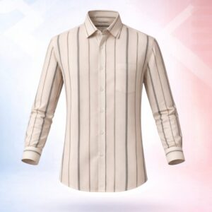 Mens Full sleeve Stripe Formal Shirt- Grand