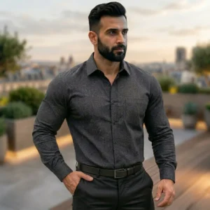 Mens Full sleeve Printed Formal Shirt- Swift (MFPS110)