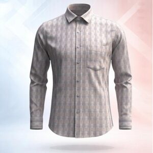 Mens Full sleeve Printed Formal Shirt- Monaco