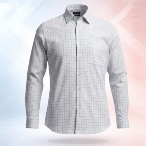 Mens Full sleeve Check Formal Shirt- Asten